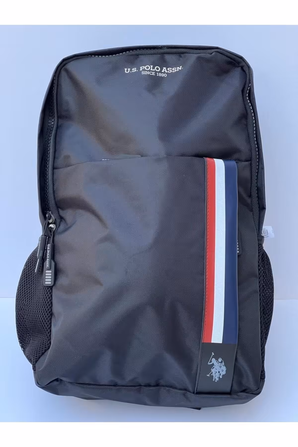 کیف مدرسه مشکی مردانه و زنانه سیاه استفاده روزانه دارای مجوز برای یک کوله پشتی گسترده در فصل جدید U.S. Polo Assn.