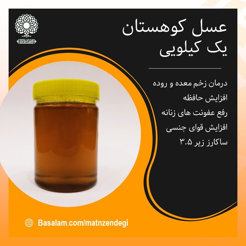 عسل کوهستان یک کیلویی (کیفیت تضمینی و طبیعی)