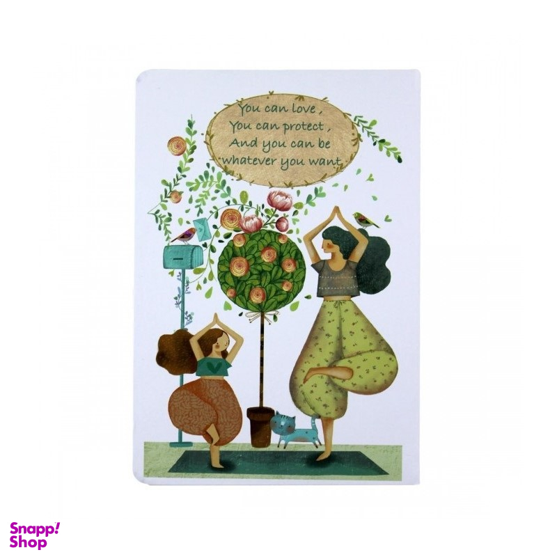 دفتر یادداشت دات نوت (Dot Note) مدل Women's life سایز A7 کد 2486