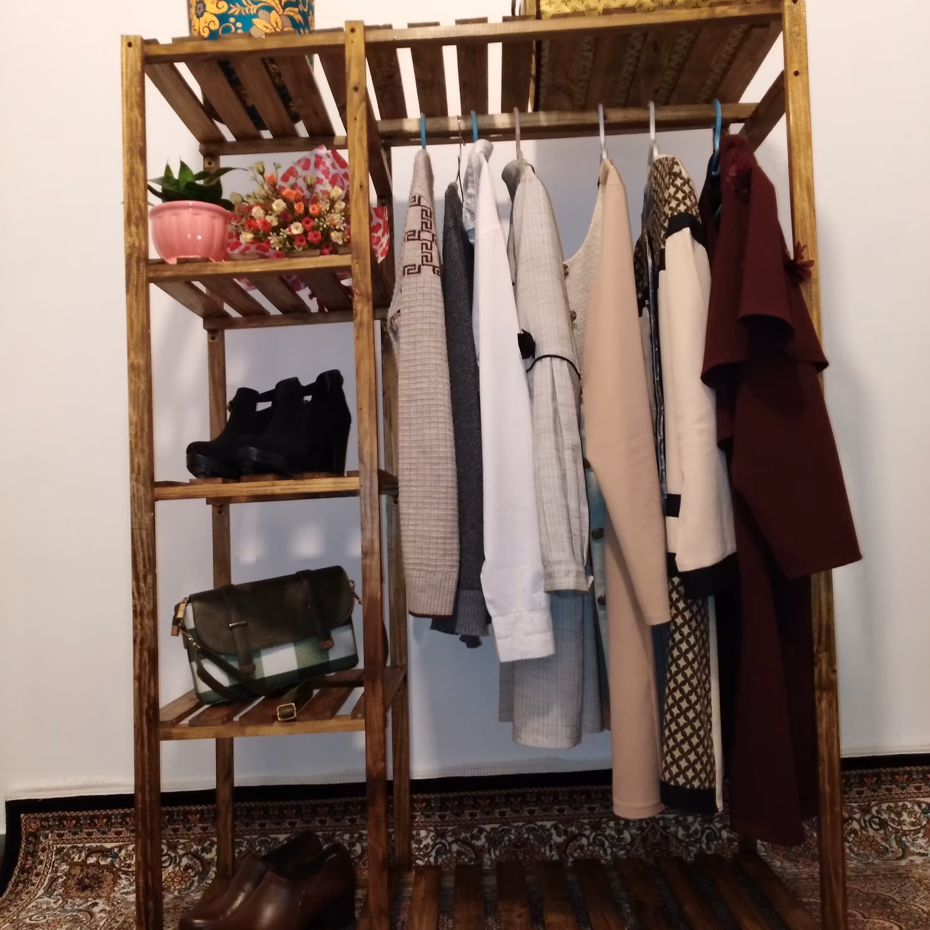 رگال چوبی مکعبی سایز متوسط پس کرایه