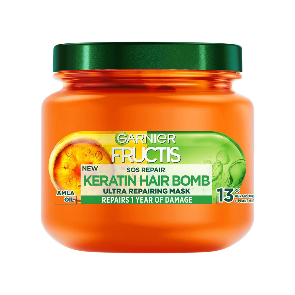 ماسک مو ترمیم کننده قوی گارنیر Garnier Keratin Sos Repair • خوش آرا