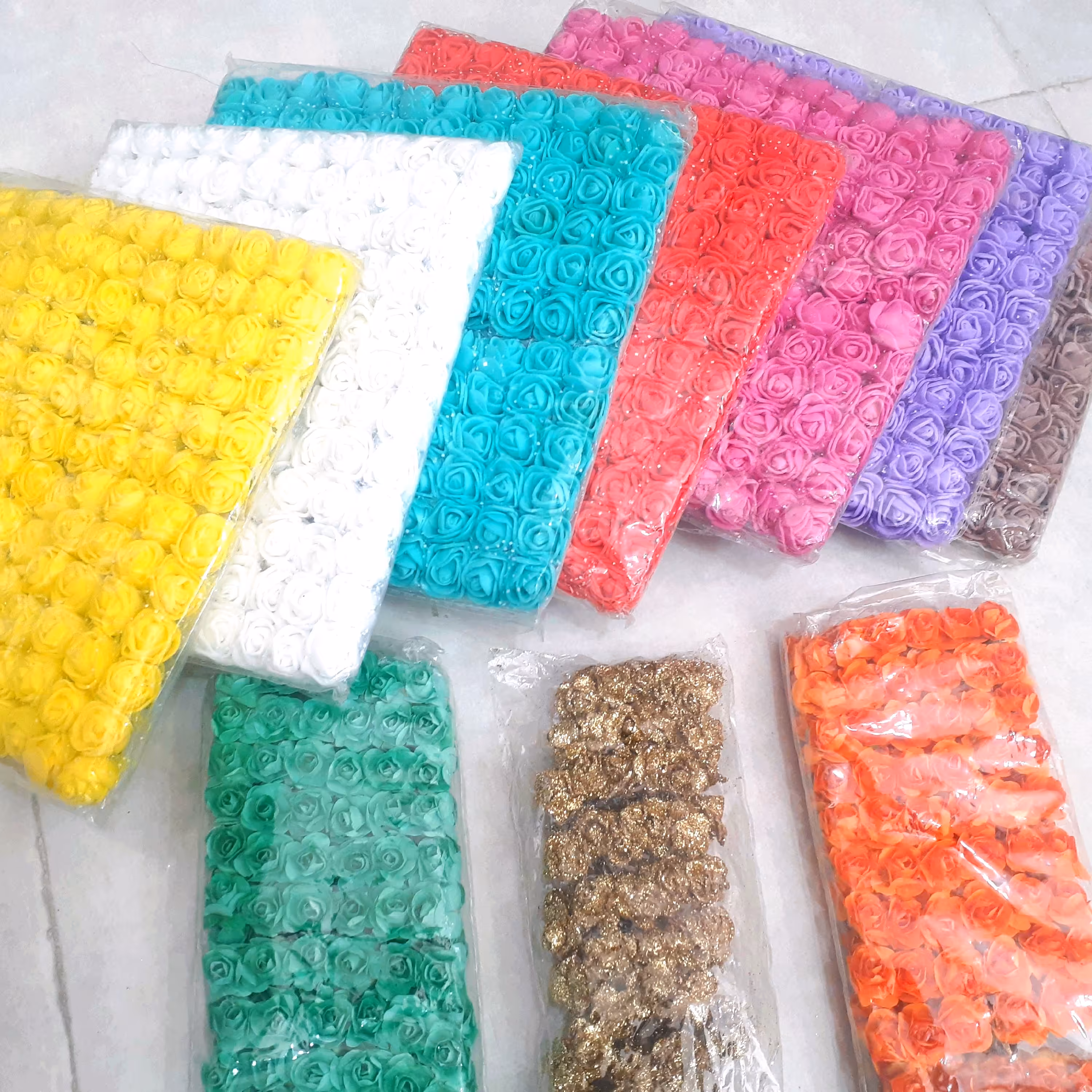 شکوفه کاغذی و فومی خارجی(144 عددی)