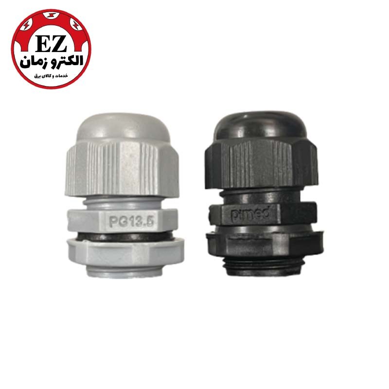 گلند پلاستیکی با رزوه سایز PG135