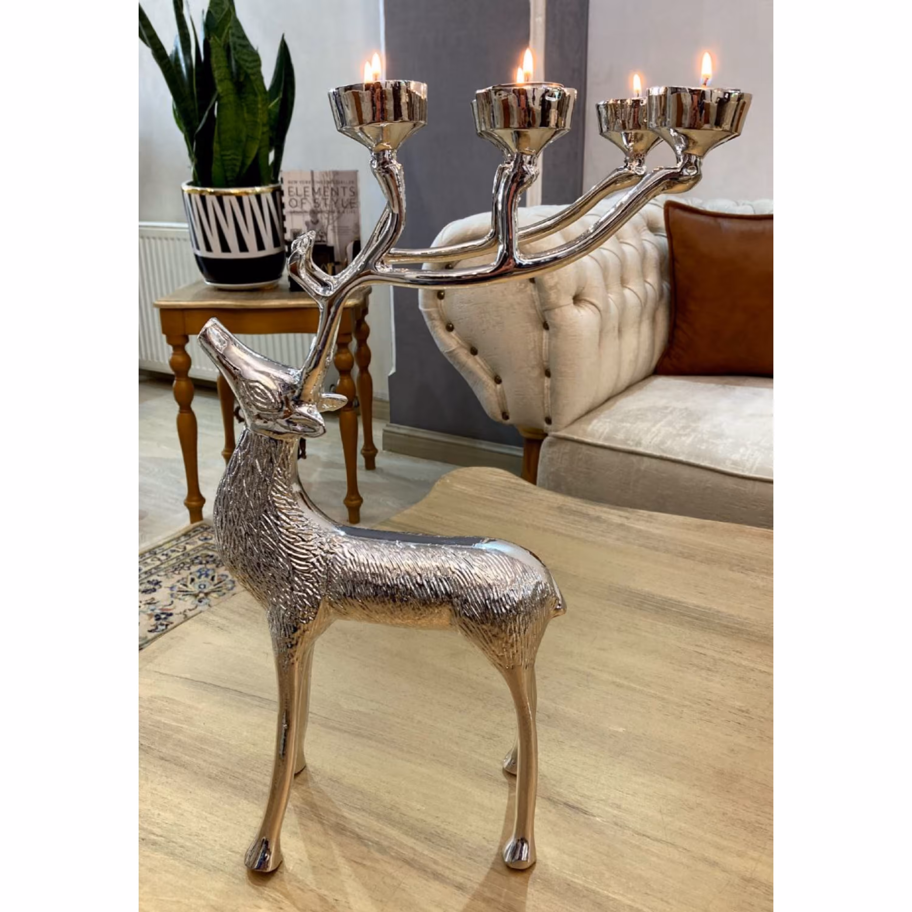 جاشمعی طرح گوزن الومینیومی