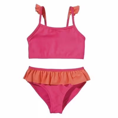 مایو بچگانه برند آلمانی lupilu سایز 1تا2 سال مایو لوپیلو مایو دو تکه