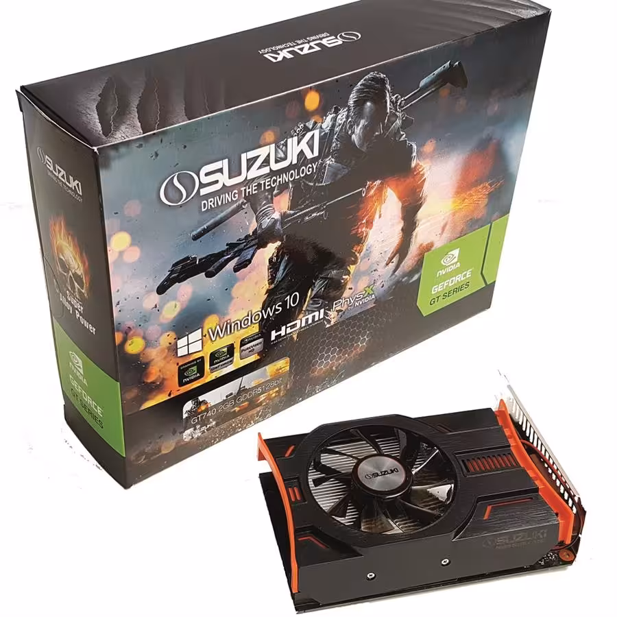 کارت گرافیک سوزوکی مدل جی تی 740 با ظرفیت 2 گیگابایت