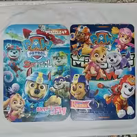 پازل سگهای نگهبان پشت منچ و مارپله بهمراه منچ و تاس