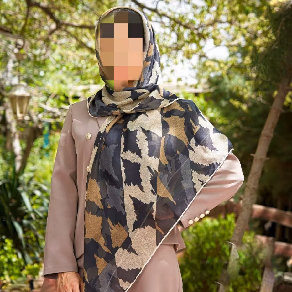 روسری نخی ترک دست دوز (خنک و نخی)