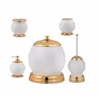 ست اکسسوری سرویس بهداشتی 5تکه DORITA مدل BURRO