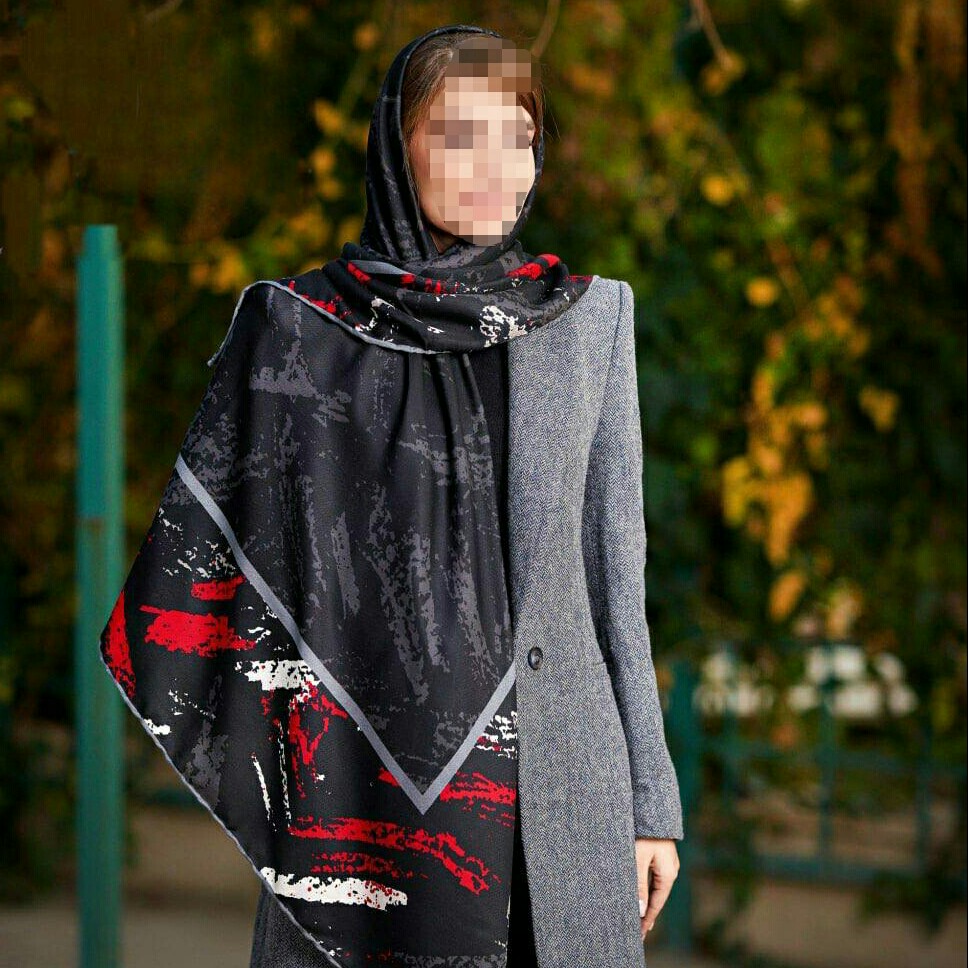 روسری نخی پاییزه