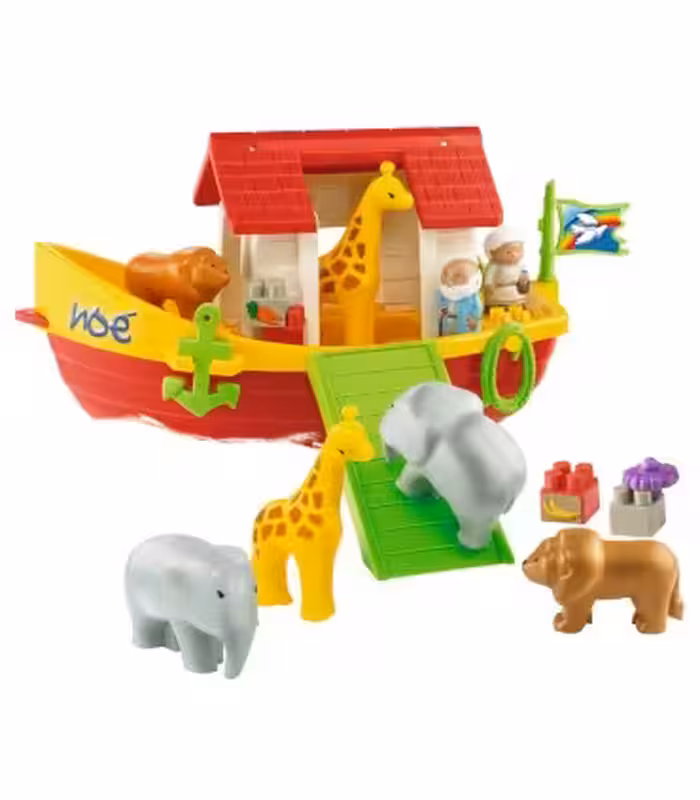 پازل 23 تكه کشتی نوح با حیوانات Ecoiffier