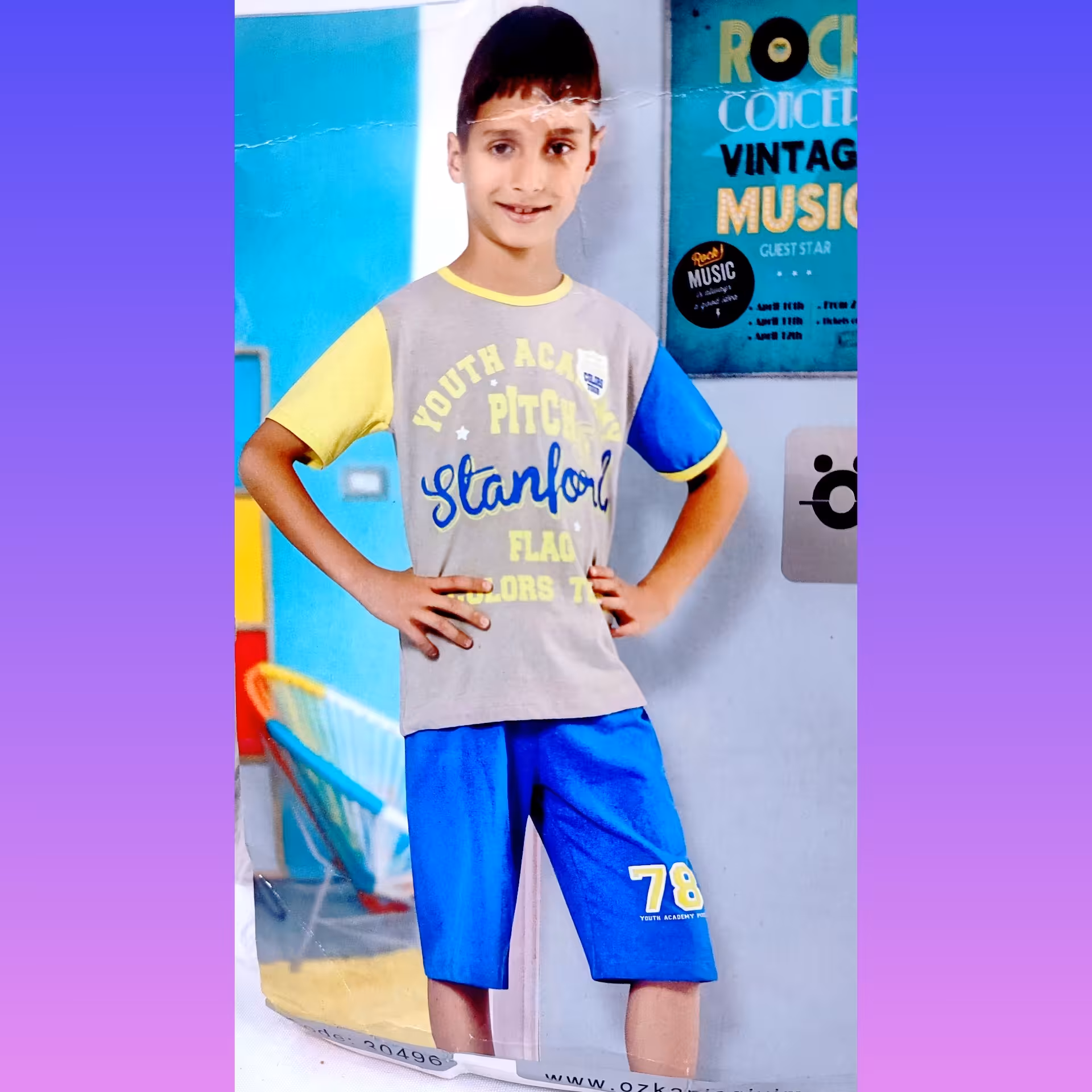 بلوز و شلوارک پسرانه ترک مارک ozkan