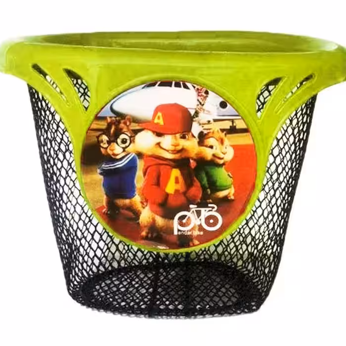 سبد فلزی دوچرخه مدل قابدار سایز16