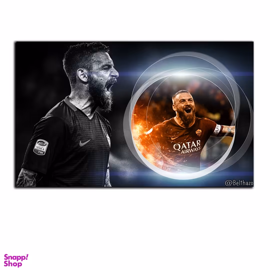 تابلو شاسی بکلیت طرح بازیکن فوتبال باشگاه رم دنیله دروسی مدل SH-S7031