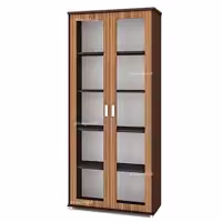 کمد اداری تمام شیشه دو درب کد 559