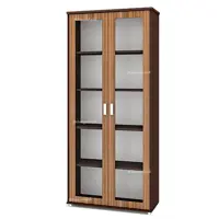 کمد اداری تمام شیشه دو درب کد 559