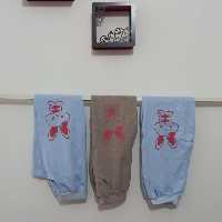 حراجججججججججججججج شلوار قد 76
پهناکمر بدون کش 26 با کش تا45
دور باسن36
مناسب 6تا 9سال
یک عدد آبی 
یک عد مناسب تا 12 سال 