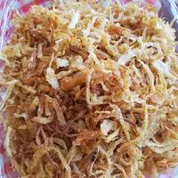 پیاز داغ خلالی در بسته بندی های 150 گرمی