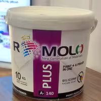 رنگ سیلیکونی نما 10 کیلویی رومولو A140 تحت لیسانس ایتالیا 
