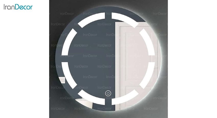 آینه گرد هوشمند بک لایت مدل F-309