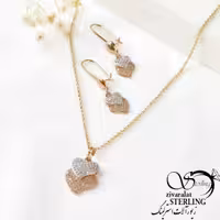 نیمست طرح قلب رزگلد کد 6910