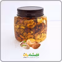 معجون 5مغز عسلی ارگانیک - 500گرمی