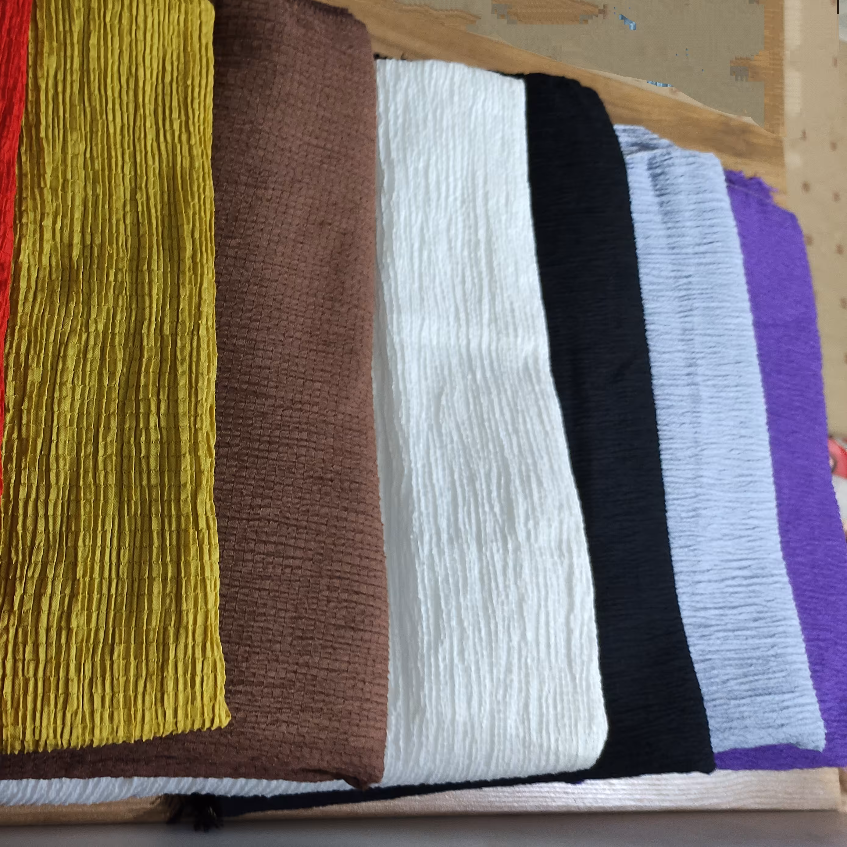 شال نخی پفکی