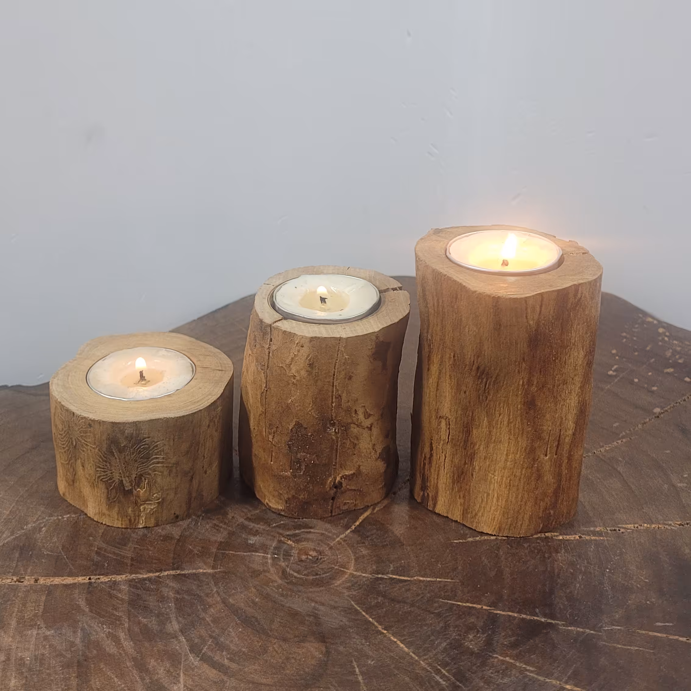 جا شمعی سه سایز