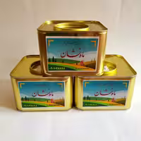 روغن حیوانی گاوی اعلاء ماه نشان یک کیلو باظرف حلب (روغن زرد یا روغن کرمانشاهی) روغن کره دوغی سنتی