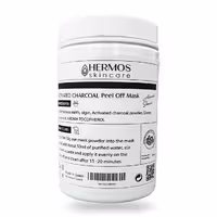 ماسک لاتکسی زغال اکتیو | Activated charcoal peel off mask هرموس