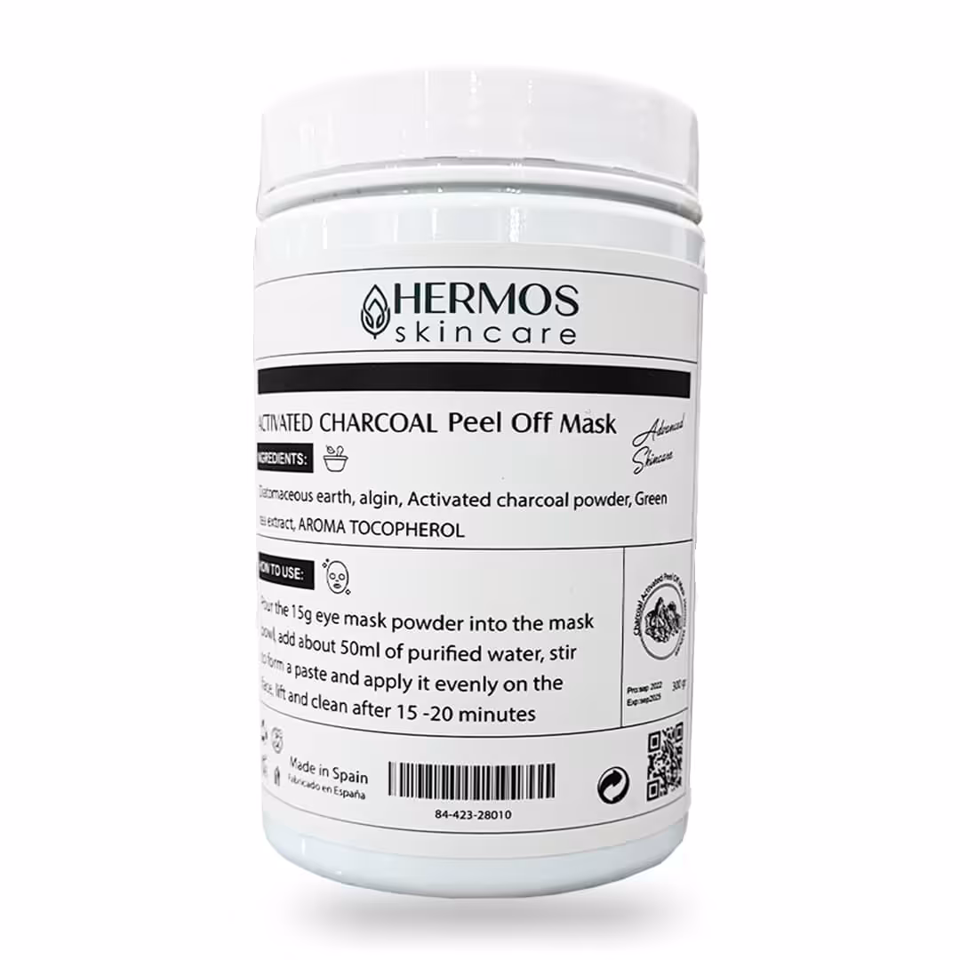 ماسک لاتکسی زغال اکتیو | Activated charcoal peel off mask هرموس