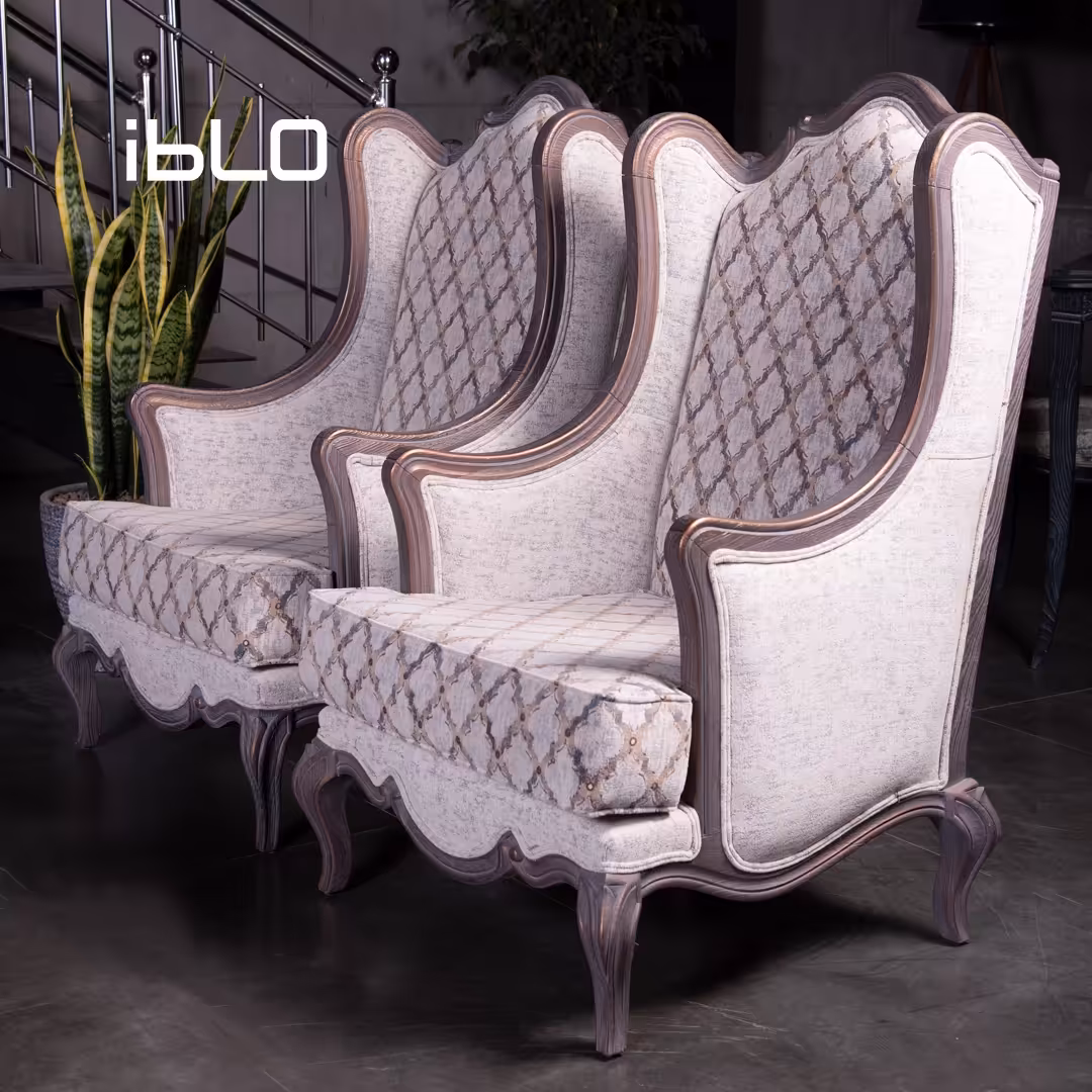 ست هفت نفره مبل کلاسیک لوئی