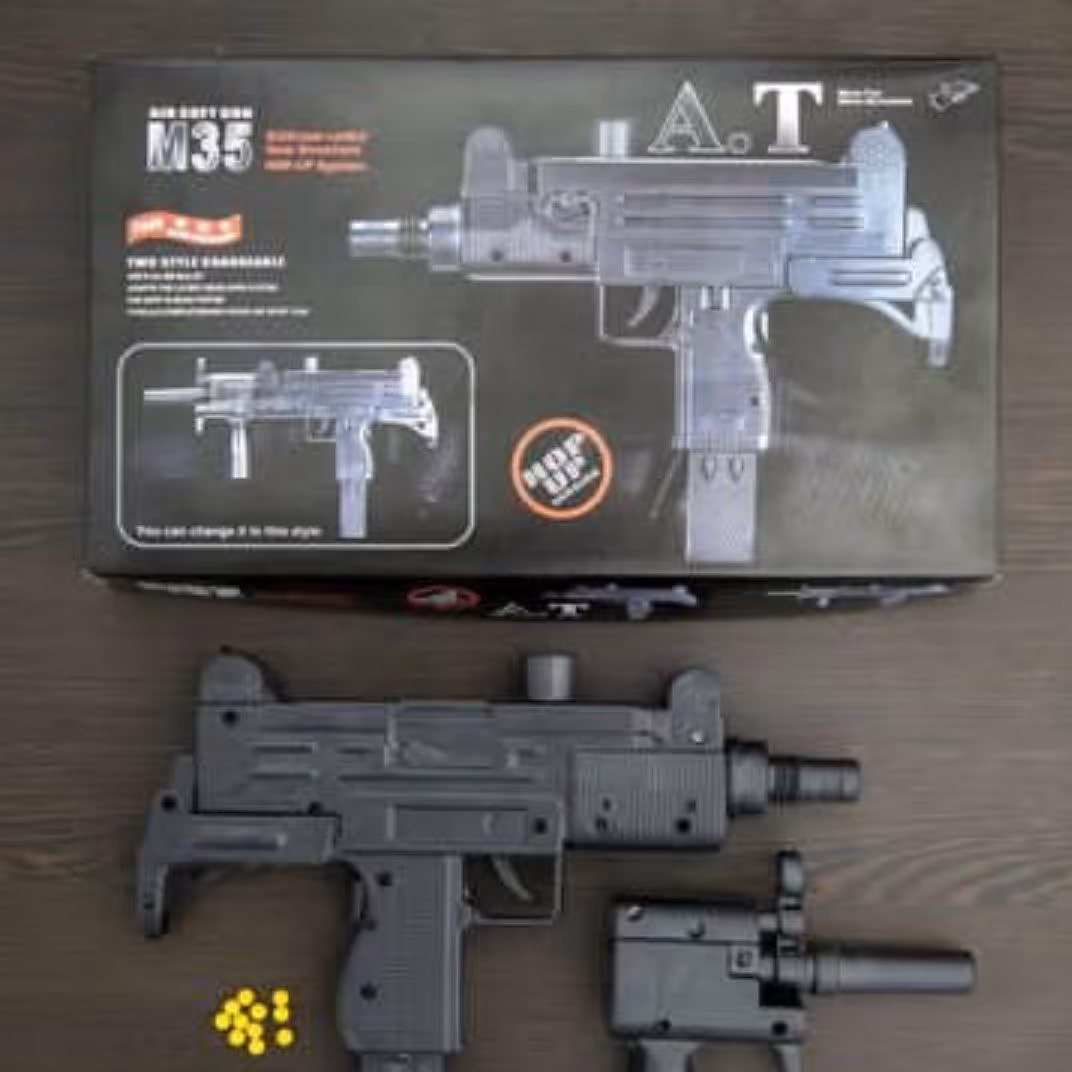 اسباب بازی تفنگ ساچمه ای اسباب بازی تیر پلاستیکی یوزی