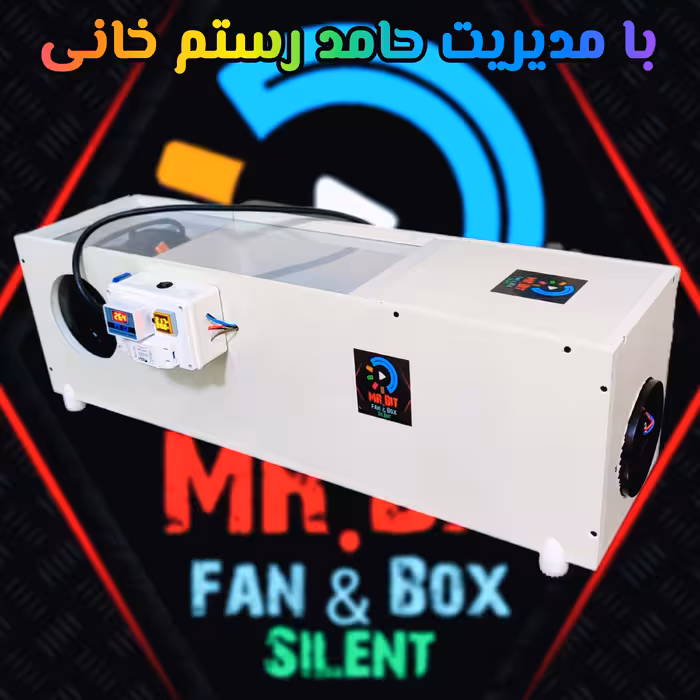 سوپرسایلنت تک ظرفیتی 2 فنه دمنده و مکنده فول آپشن ماینر M30.M50