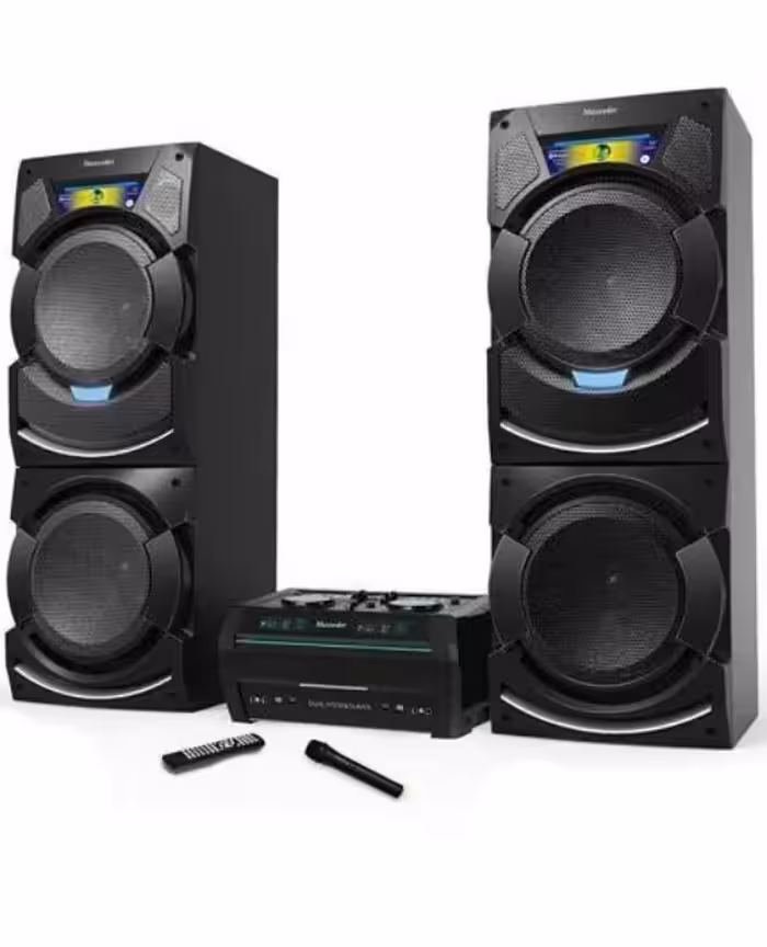 پخش کننده DVD و اسپیکر حرفه‌ای 37 هزار وات مکسیدر مدل MX-TSD7092BT