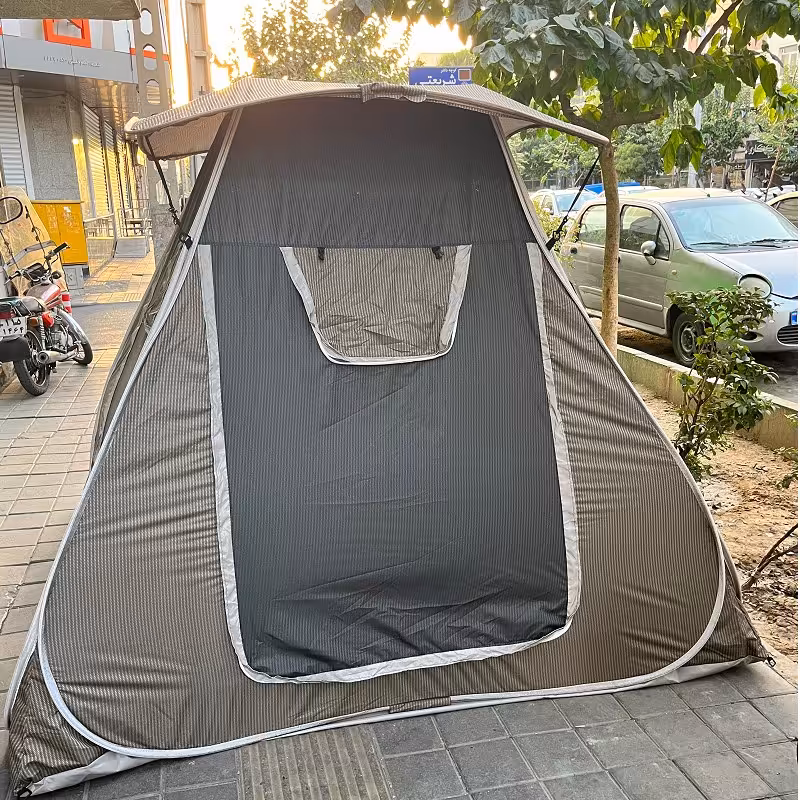 چادر مسافرتی 8 نفره ریپس با سایبان و سه حالت مختلف سایبان چهار درب کیف کفش کد17