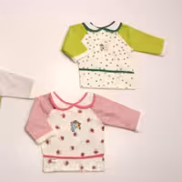 پیش بند استین دار نوزادی ایدن