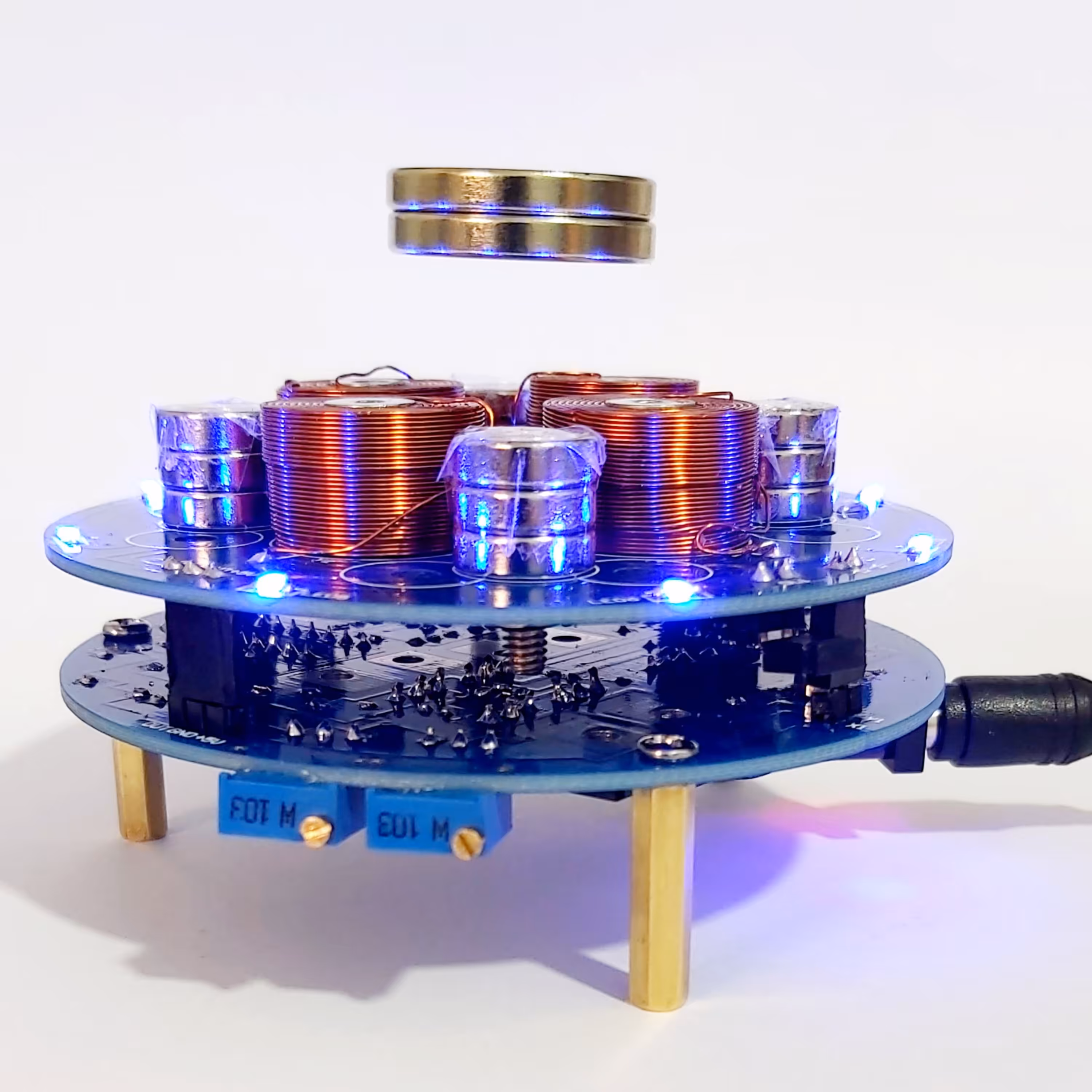 کیت آهنربای معلق ( مونتاژ شده و آماده استفاده )