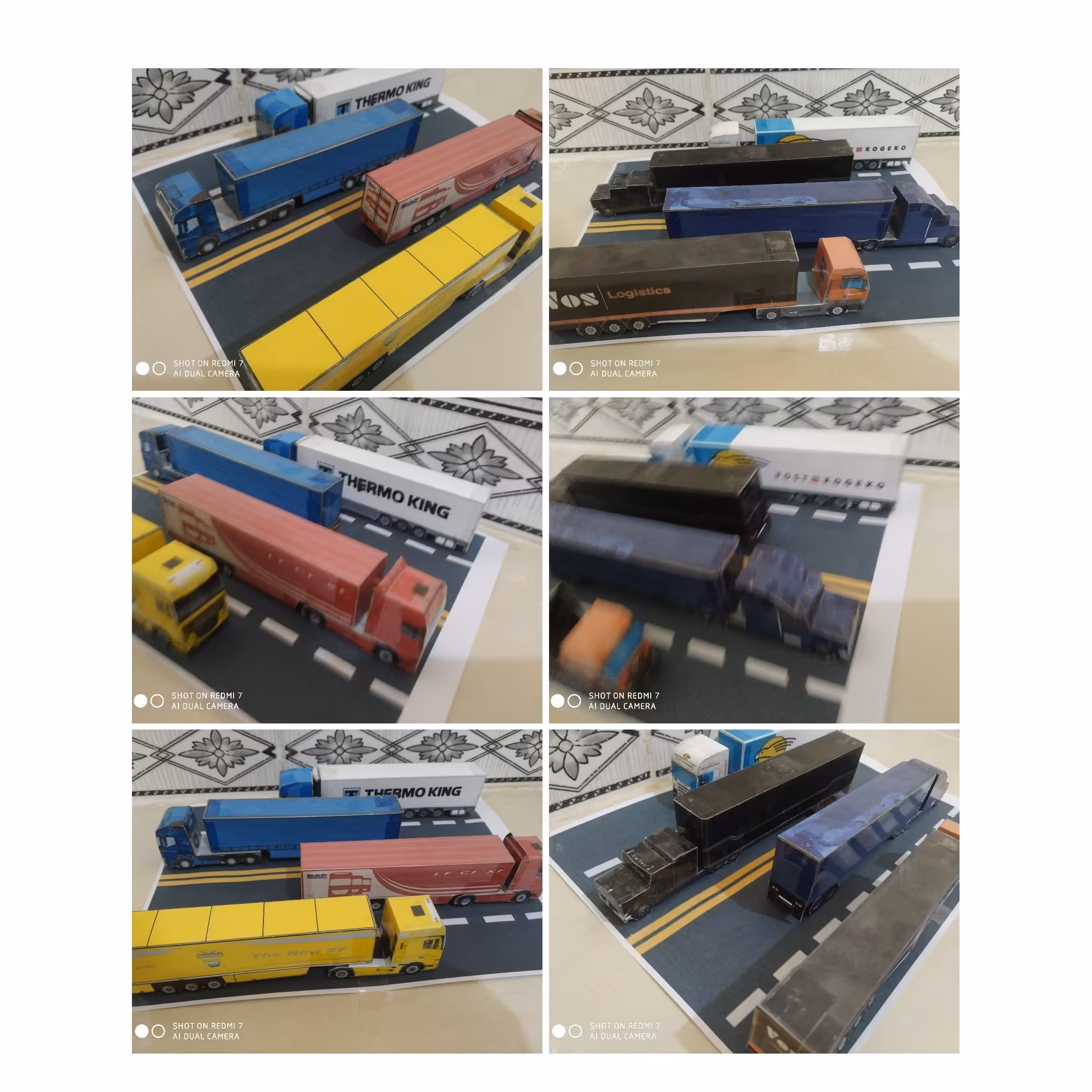 کیت ساخت  ماکت تریلی 