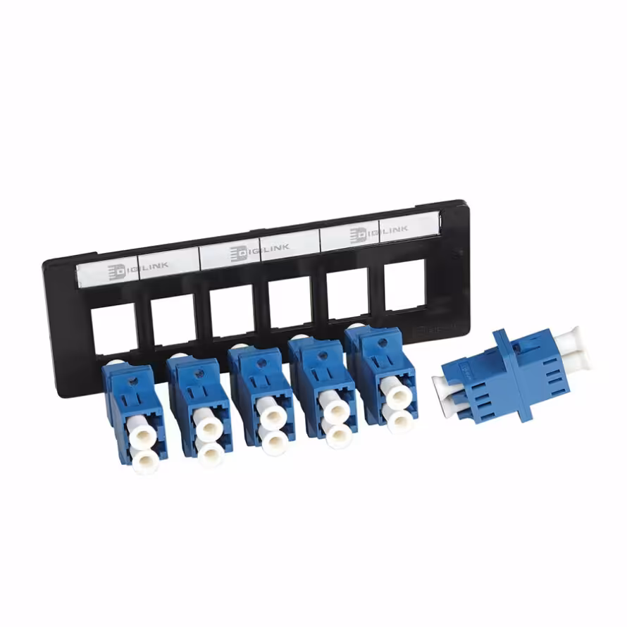 پچ پلیت 6 پورت SC simplex اشنایدر الکتریک Digilink DFPNLSC06X