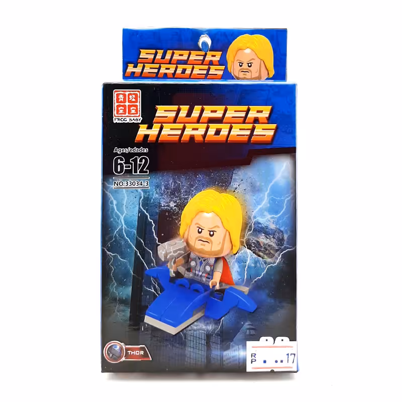 خرید ساختنی سری SUPER HEROES مدل THOR دارای 29 تکه کد 33034-3