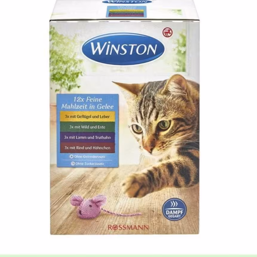 پوچ وینستون گربه ساخت آلمان 100 گرم