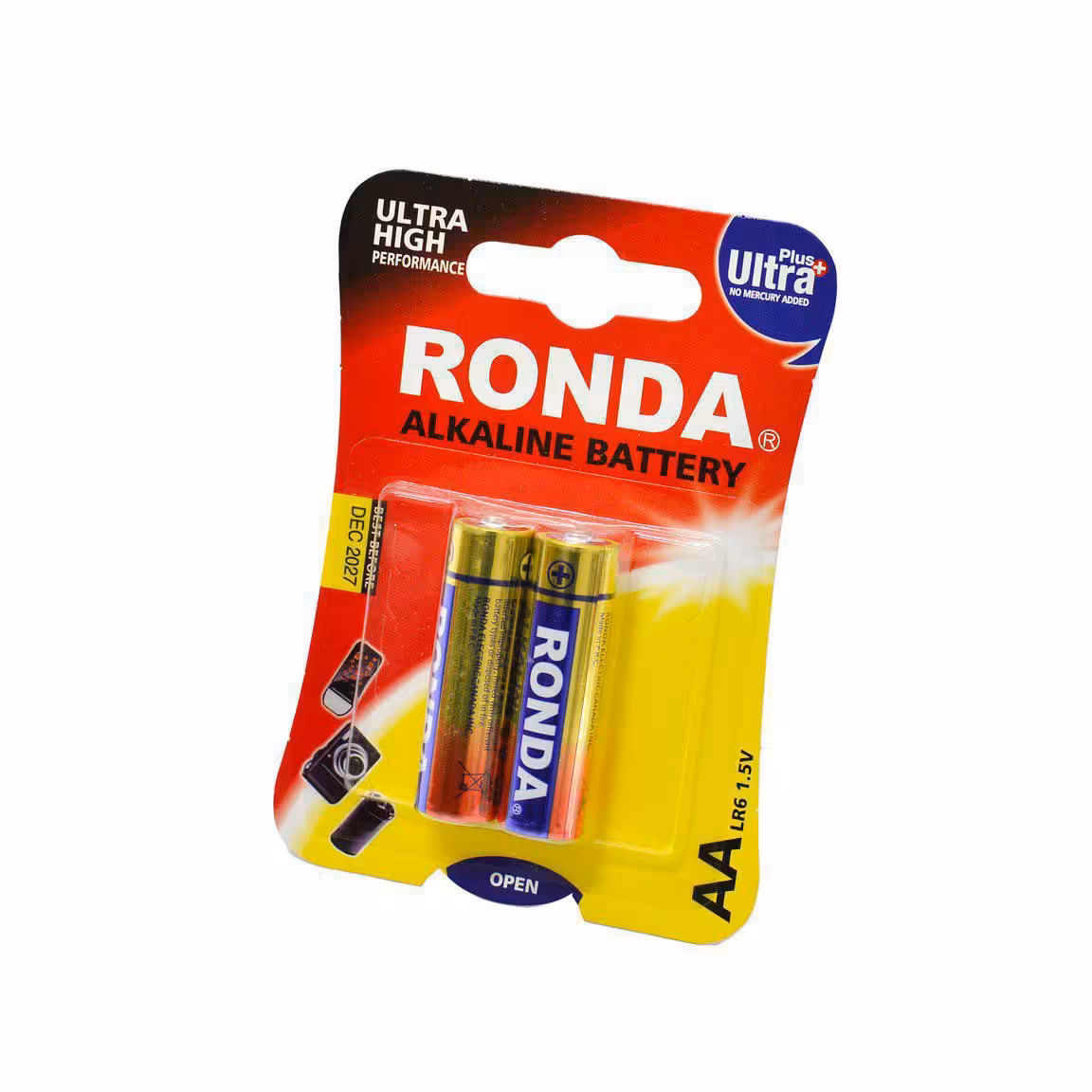 باطری قلمی آلکالاین روندا پک2عددی