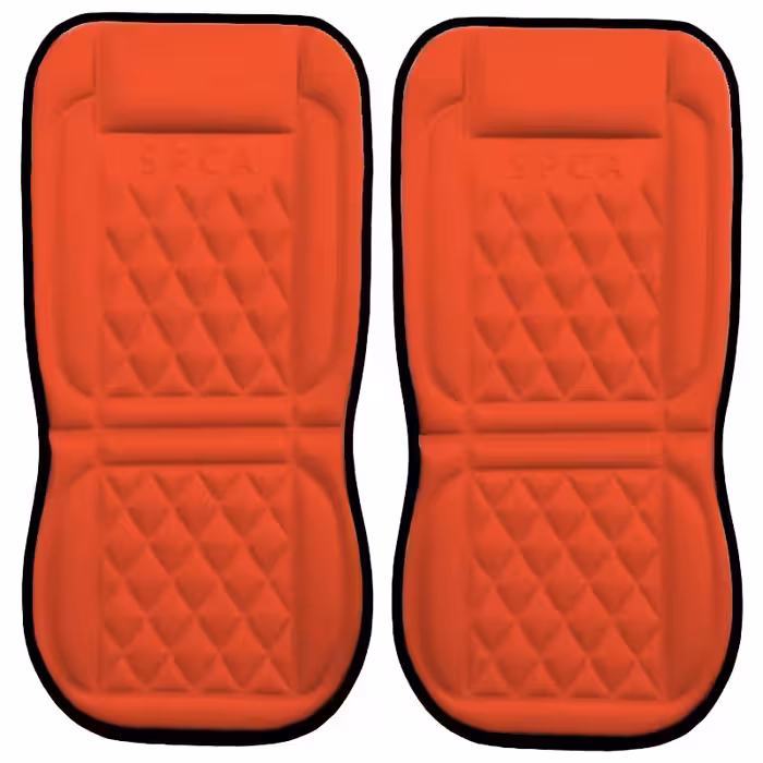 پشتی صندلی SPCA مجموعه دو عددی نارنجیفسفری