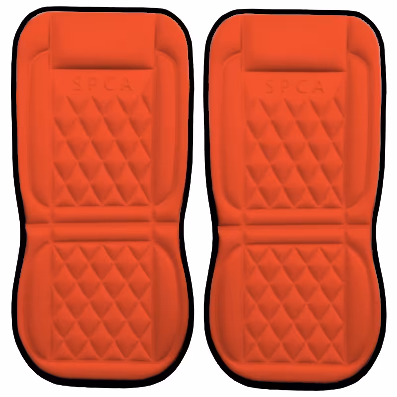 پشتی صندلی SPCA مجموعه دو عددی نارنجیفسفری