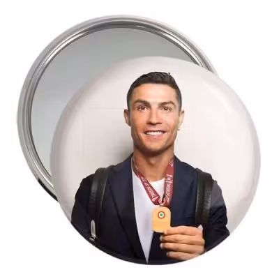 آینه جیبی خندالو مدل کریستیانو رونالدو کد 13892