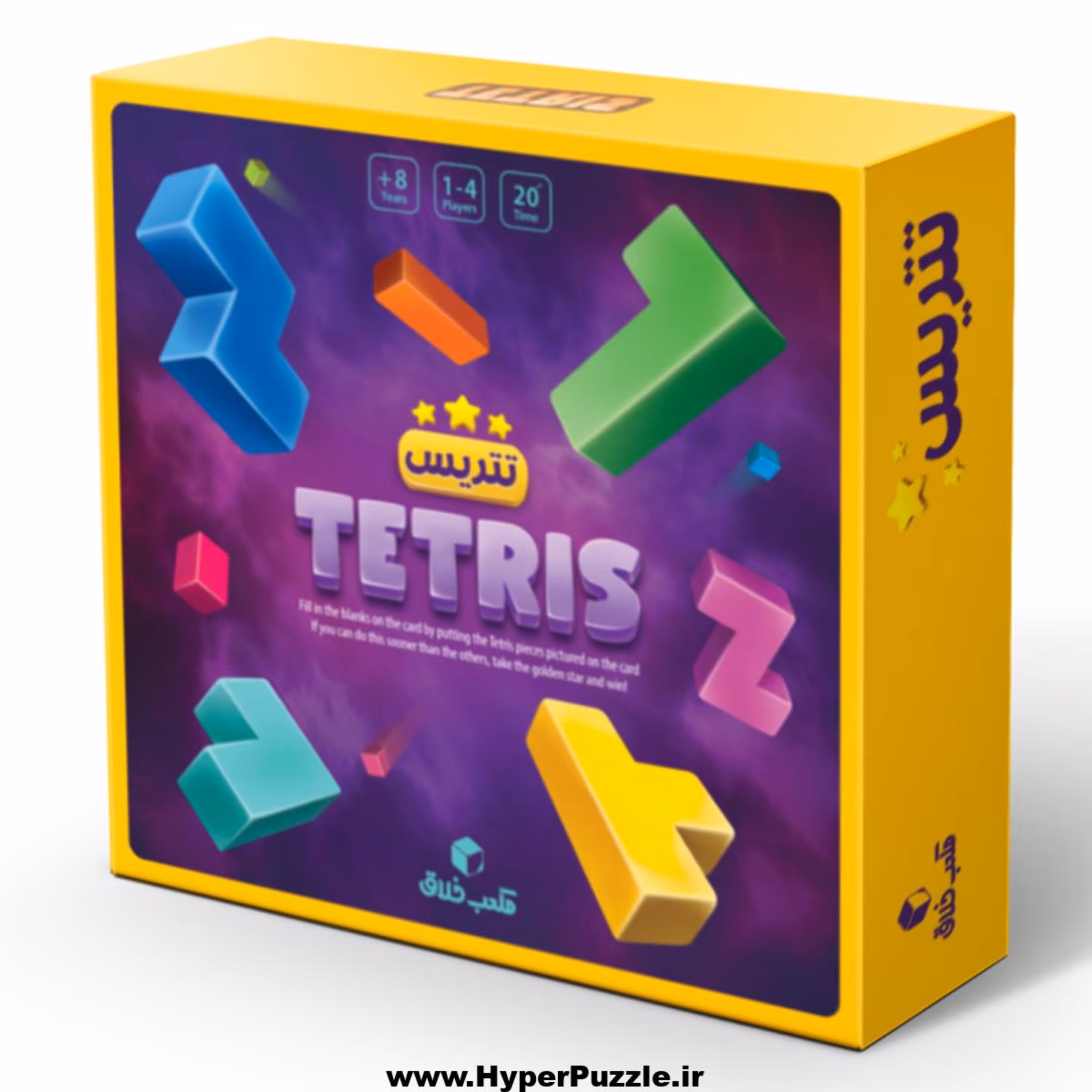 بازی فکری تتریس (1تا4 نفره) 