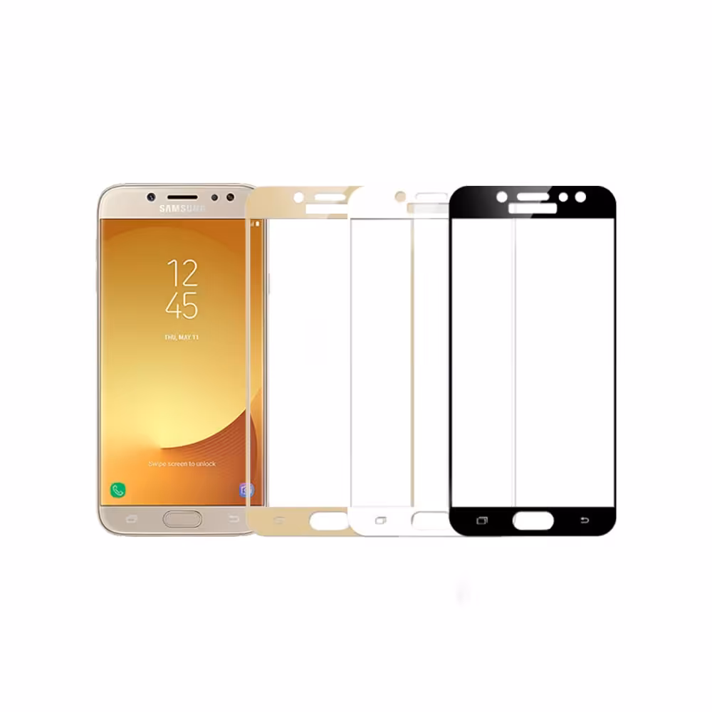گلس محافظ تمام صفحه گوشی Samsung Galaxy J7 Pro