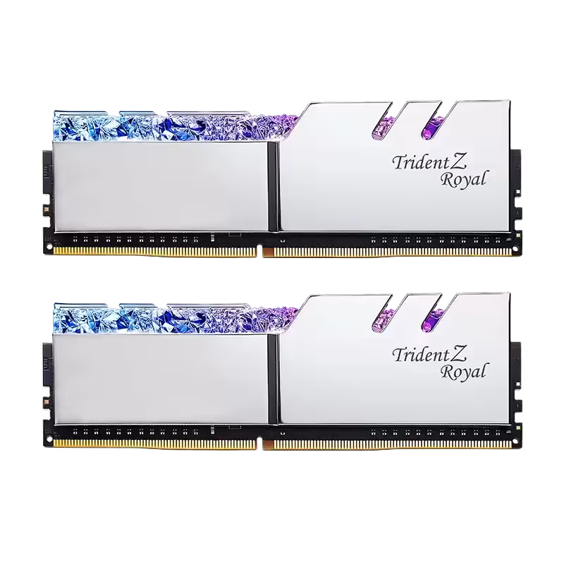 رم جی اسکیل Trident Z Royal Silver RGB DDR4 16GB (2x8GB) 3600MHz CL18 | آی تی هوم