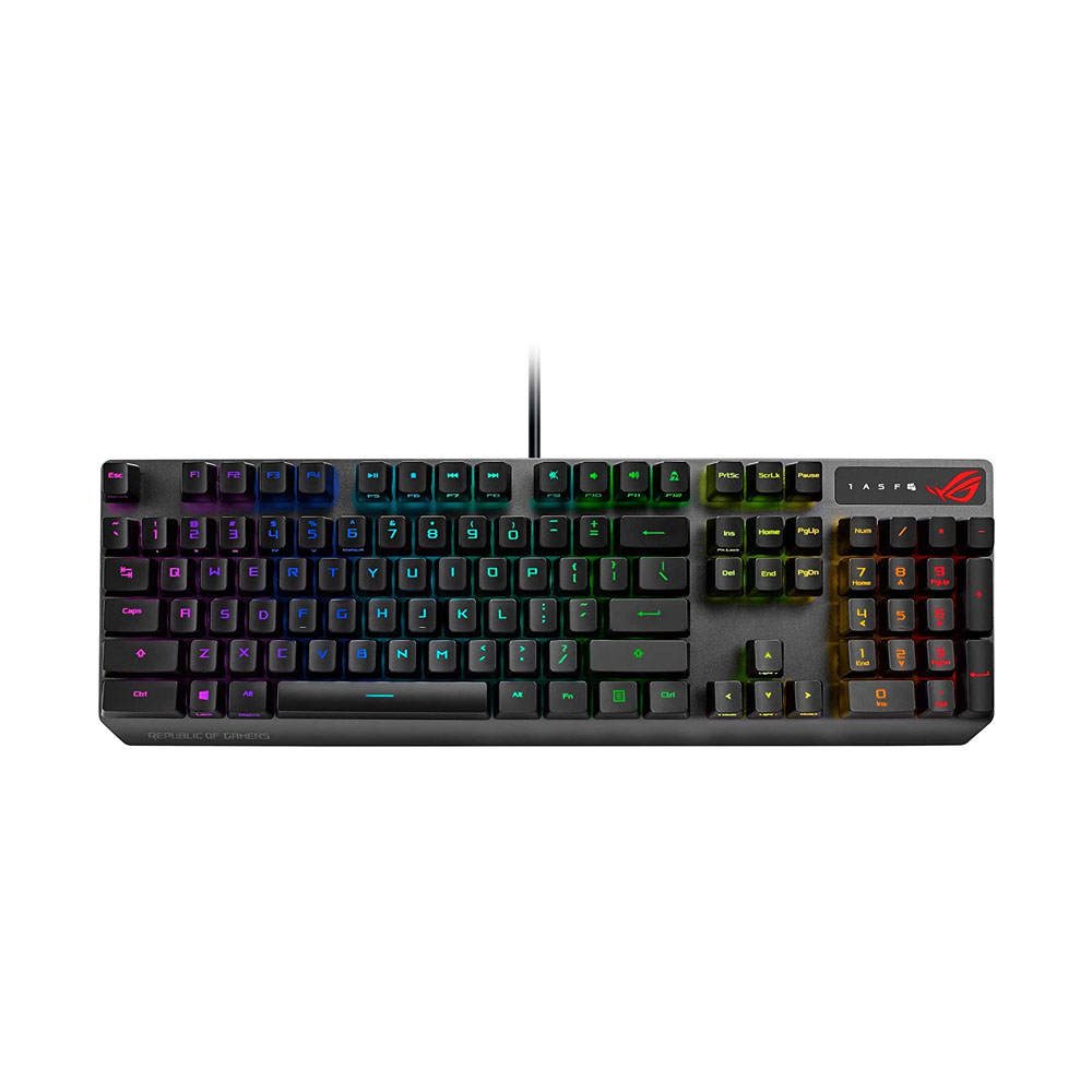 کیبورد مکانیکال گیمینگ ایسوس مدل ASUS ROG STRIX SCOPE RX